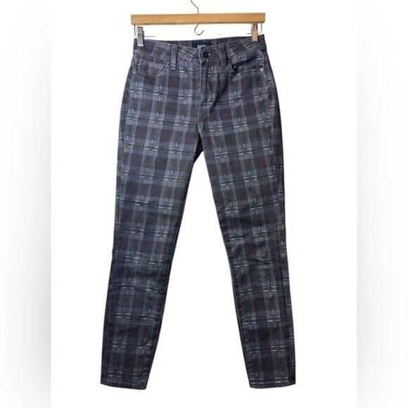PAIGE plaid jeans 26 Hoxton Ankle - Picture 1 of 6